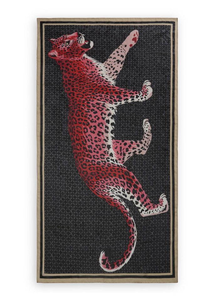 Codello Modeschal Fashion, aus recyceltem Polyester mit Leopard-Motiv Codello Modeschal Fashion, aus recyceltem Polyester mit Leopard-Motiv von Codello