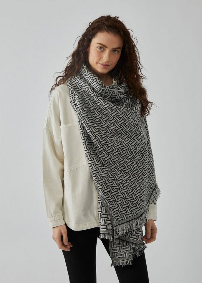 Codello Modeschal MONO CONTRAST, (1-St), in Black & White von Codello