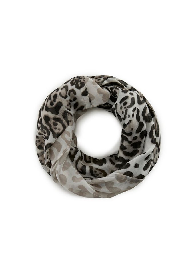 Codello Modetuch PRINTED LOOP RECYCLED POLYESTER LEO grau-2X80X70CM grau von Codello