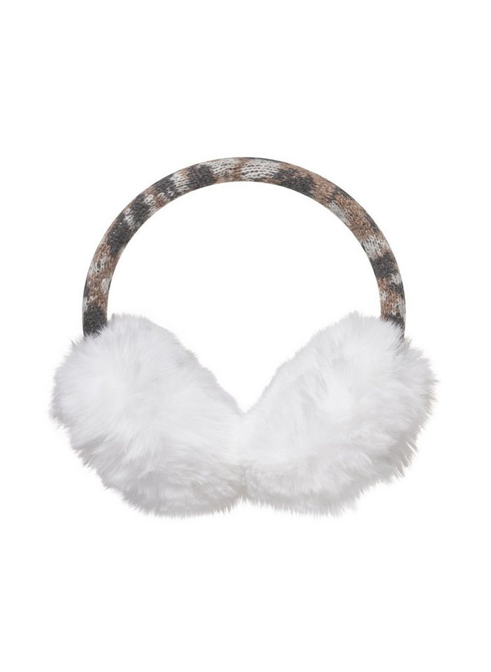 Codello Ohrenwärmer Codello Ohrenwärmer mit gestricktem Fellmuster Leomuster von Codello