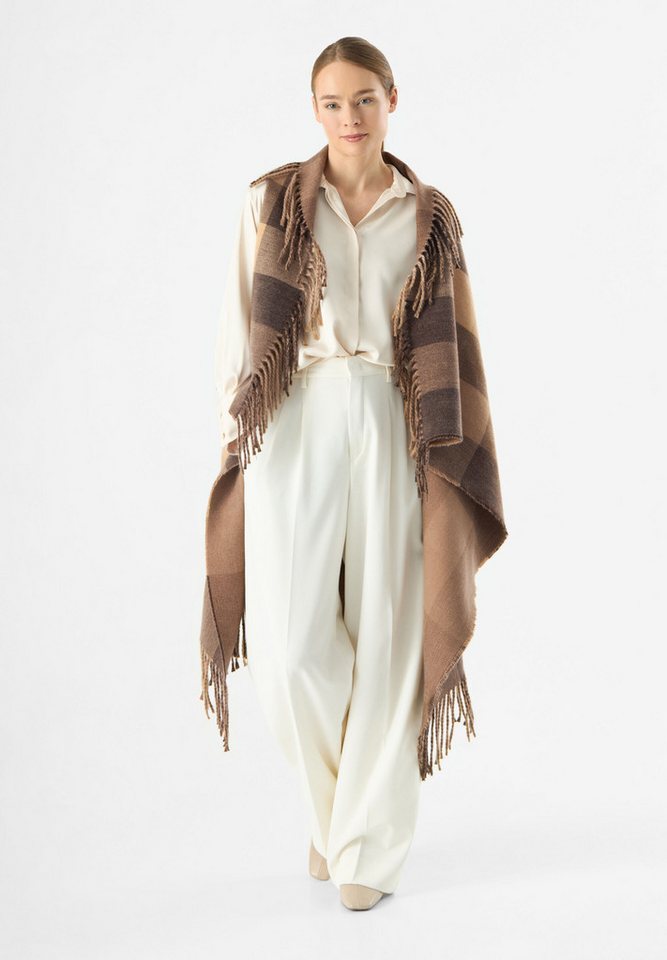 Codello Poncho Klassisches Karomuster von Codello