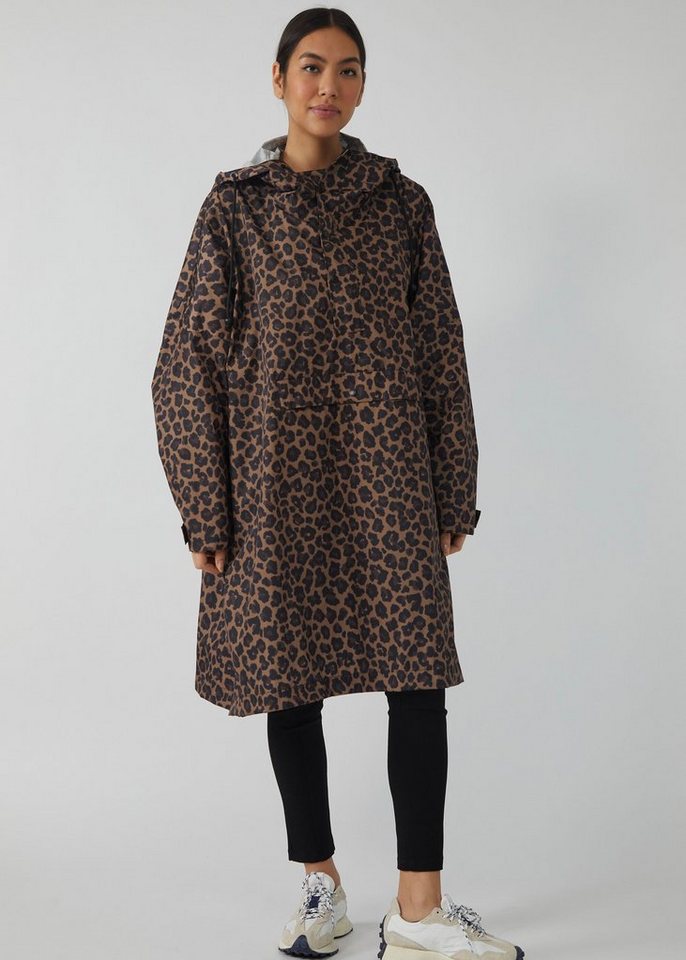 Codello Poncho mit Leo-Print von Codello