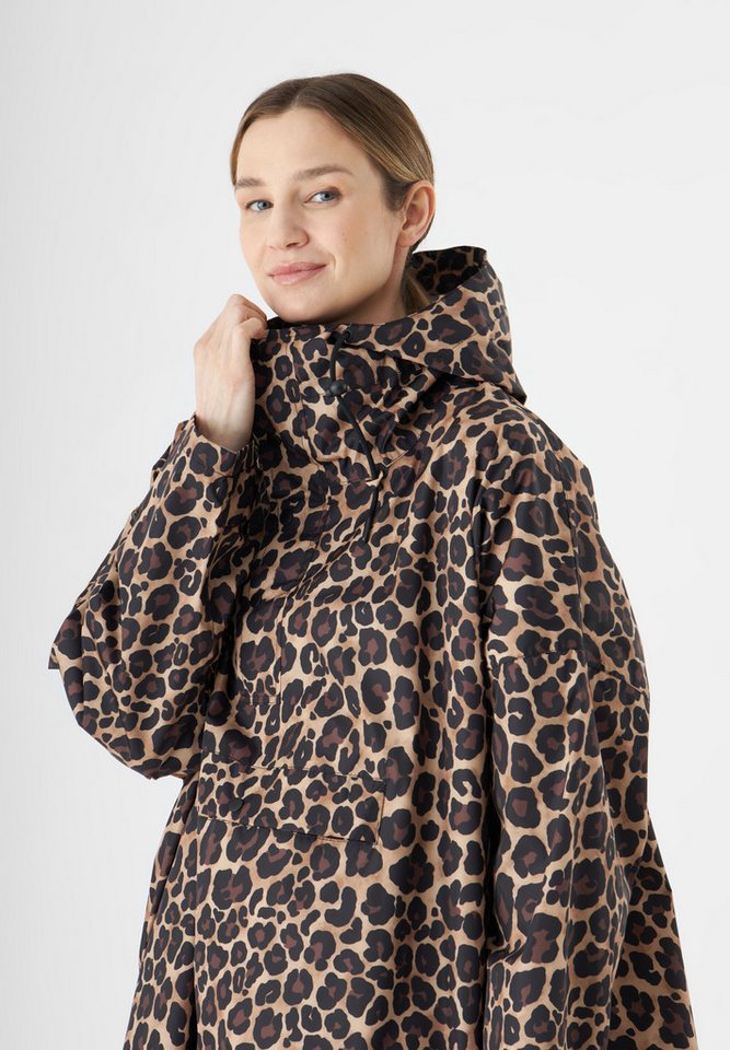 Codello Poncho im Leopardenmuster von Codello