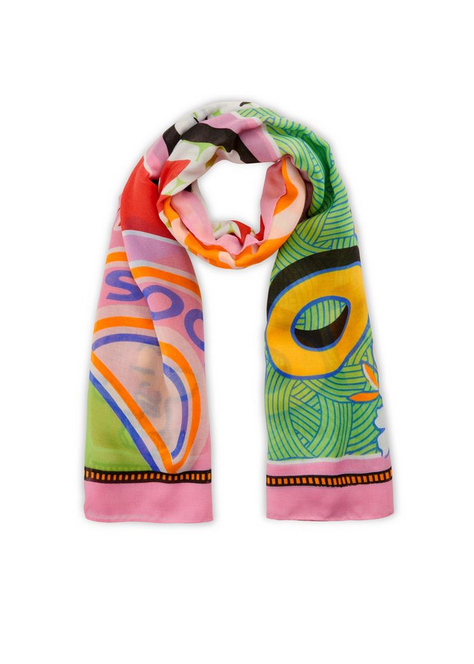 Codello Schal Codello Peanuts Schal mit SUSHI-Print neue Kollektion 2025, Peanuts Motive von Codello