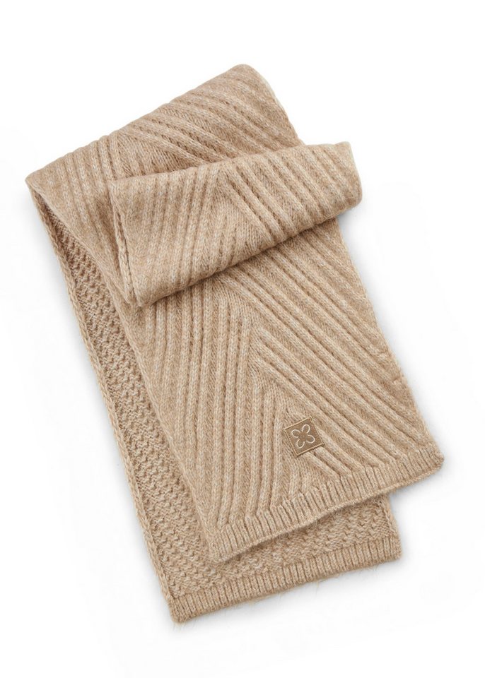 Codello Schal Codello Schal aus weicher Wollmischung mit Zopfmuster, Logo-Patch Codello Schal Codello Schal aus weicher Wollmischung mit Zopfmuster, Logo-Patch von Codello