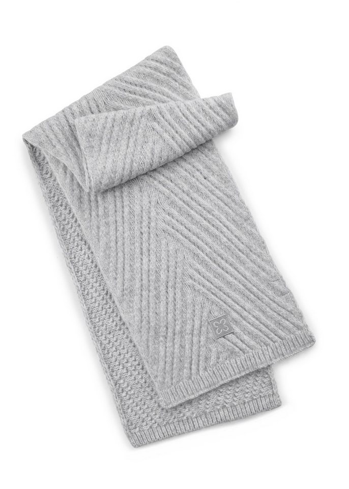 Codello Schal Codello Schal aus weicher Wollmischung mit Zopfmuster, Logo-Patch Codello Schal Codello Schal aus weicher Wollmischung mit Zopfmuster, Logo-Patch von Codello