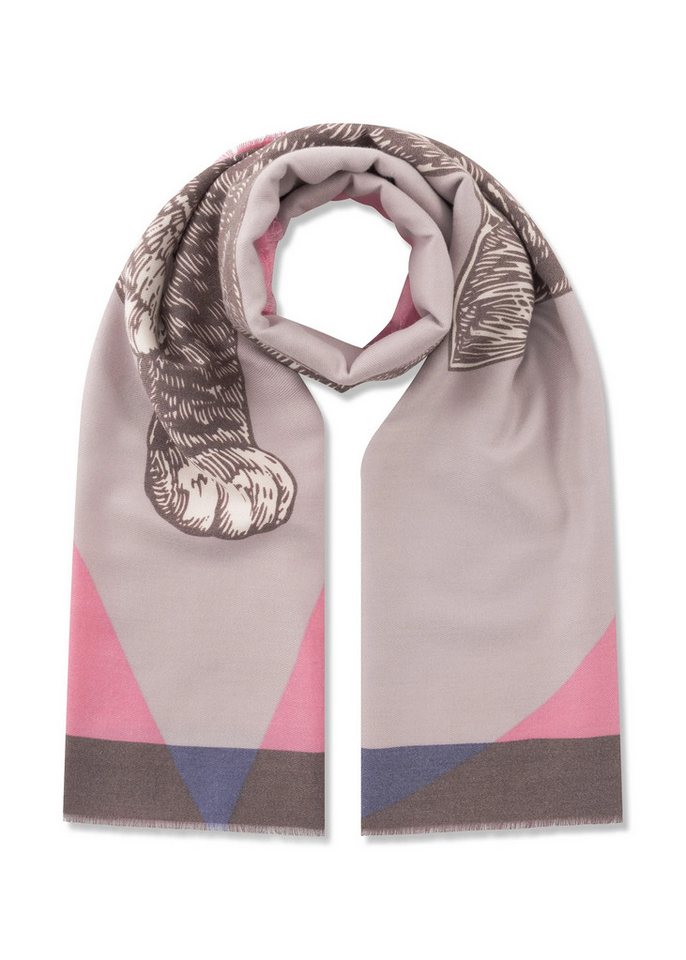 Codello Schal Codello Schal mit Katzenprint von Codello