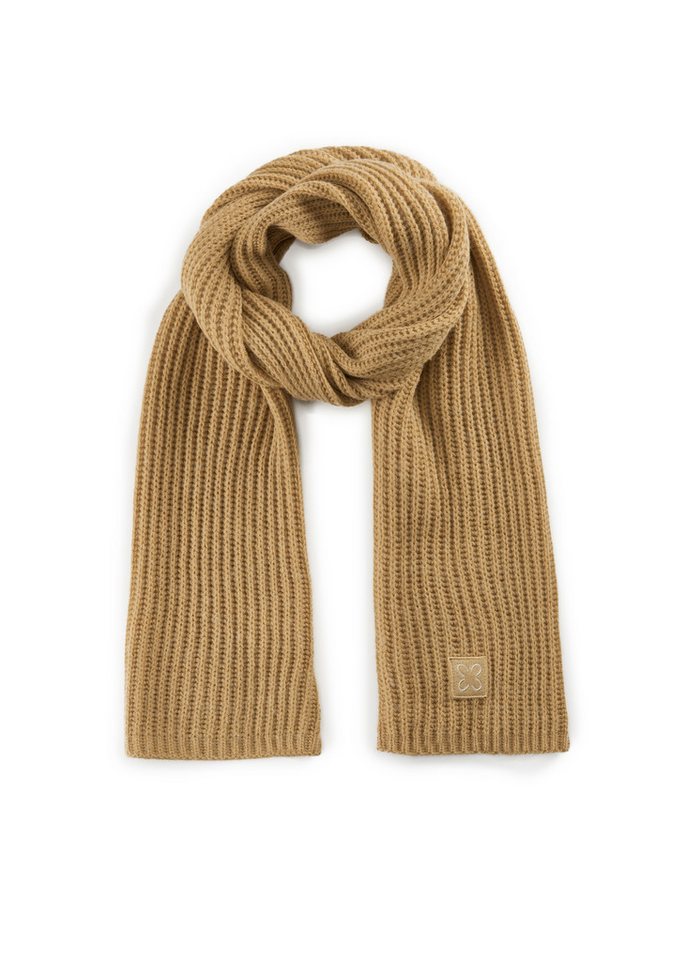 Codello Schal KNITTED SCARF ACRYL/WOOL SOLID beig von Codello