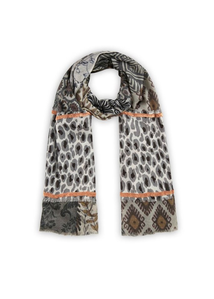 Codello Schal PATCHED SCARF WOOL/MODAL PATTERN MI von Codello