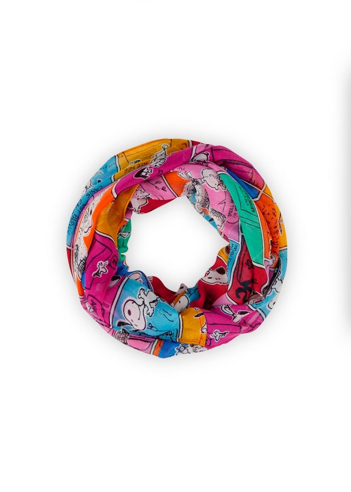 Codello Schal PRINTED LOOP RECYCLED POLYESTER PEA von Codello