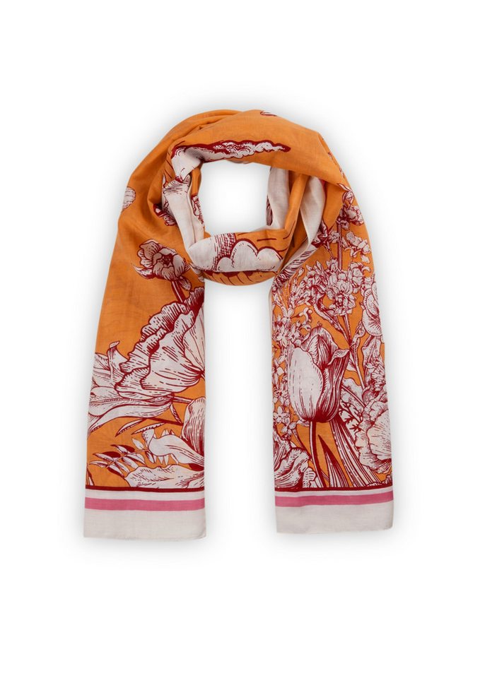 Codello Schal PRINTED SCARF COTTON/SILK JUNGLE bl Codello Schal PRINTED SCARF COTTON/SILK JUNGLE bl von Codello