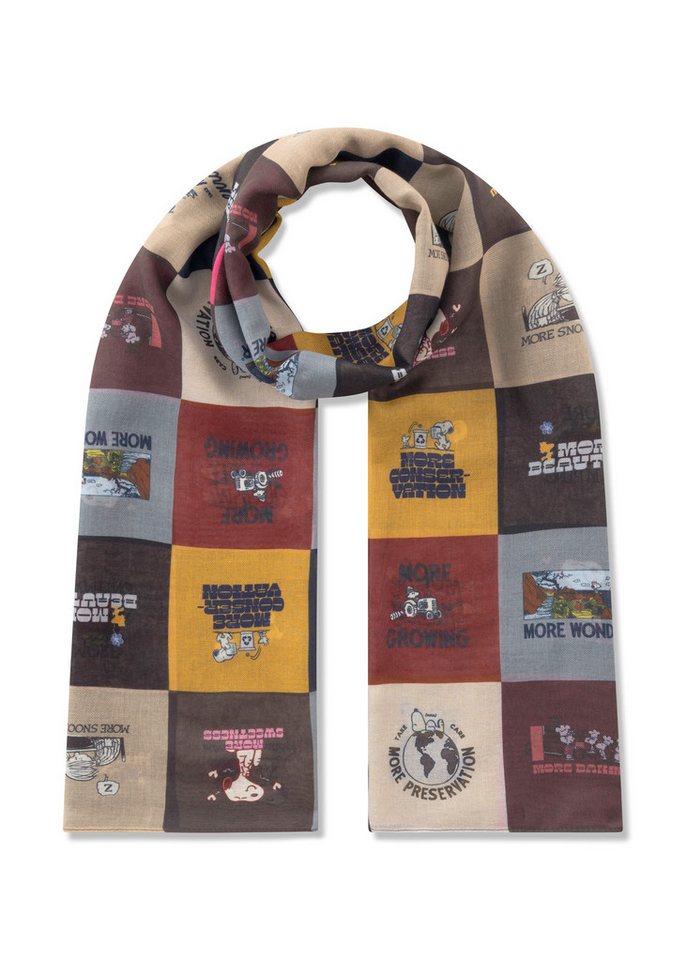 Codello Schal PRINTED SCARF RECYCLED POLYESTER CH von Codello