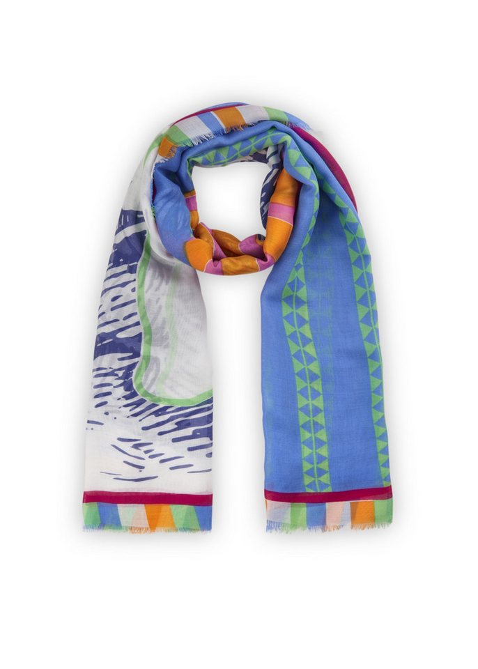 Codello Schal PRINTED SCARF VISCOSE/MODAL PALMTRE von Codello