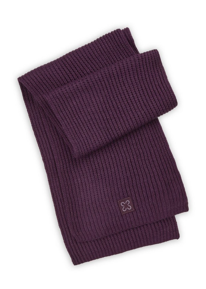 Codello Schal KNITTED SCARF ACRYL/WOOL SOLID lila von Codello