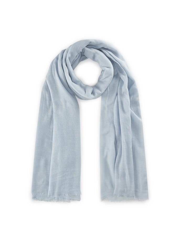 Codello Schal SOLID SCARF POLYESTER/VISCOSE blau- von Codello