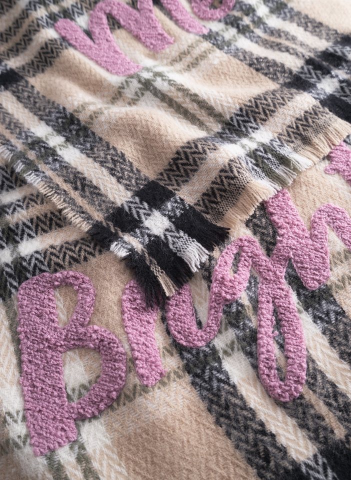 Codello Schal WOVEN SCARF POLYACRYL CHECKS beige- von Codello