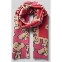 Codello Schal im Allover-Look in Pink, Größe 1 von Codello