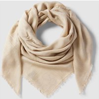 Codello Schal mit Allover-Muster Modell 'Stola' in Beige, Größe One Size von Codello