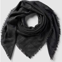 Codello Schal mit Allover-Muster Modell 'Stola' in Black, Größe One Size von Codello