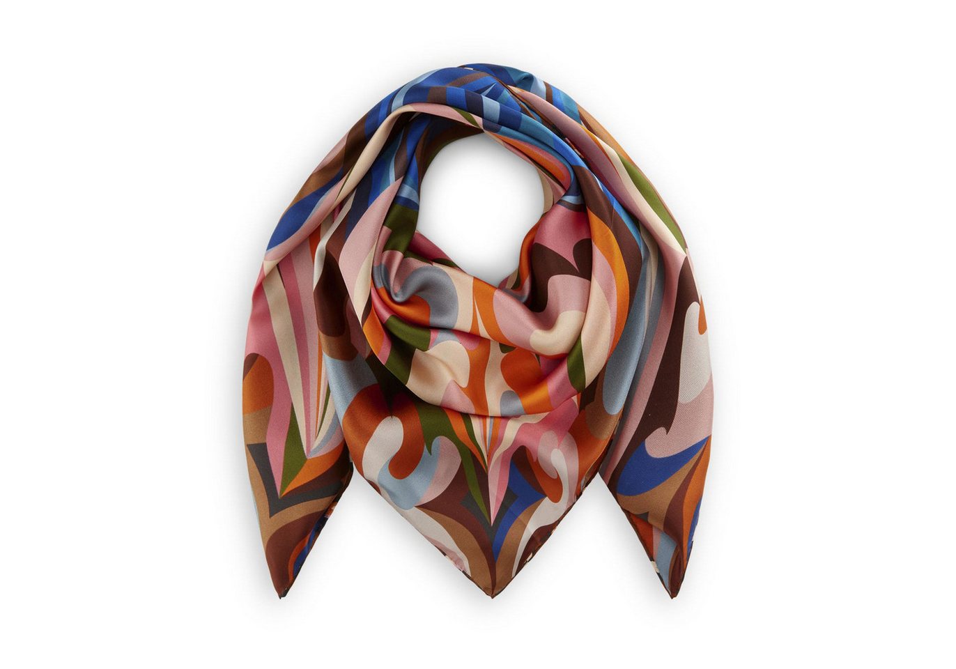 Codello Seidentuch Retro, mit doppelseitigem Druck von Codello