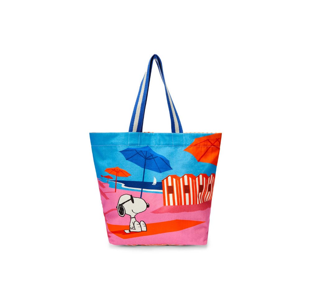 Codello Shopper Codello Peanuts Shopper mit Snoopy Strand-Motiv von Codello