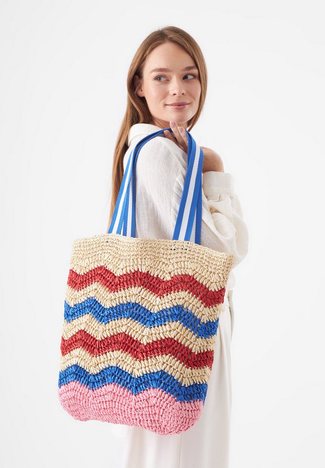 Codello Shopper, mit Zickzack-Muster von Codello