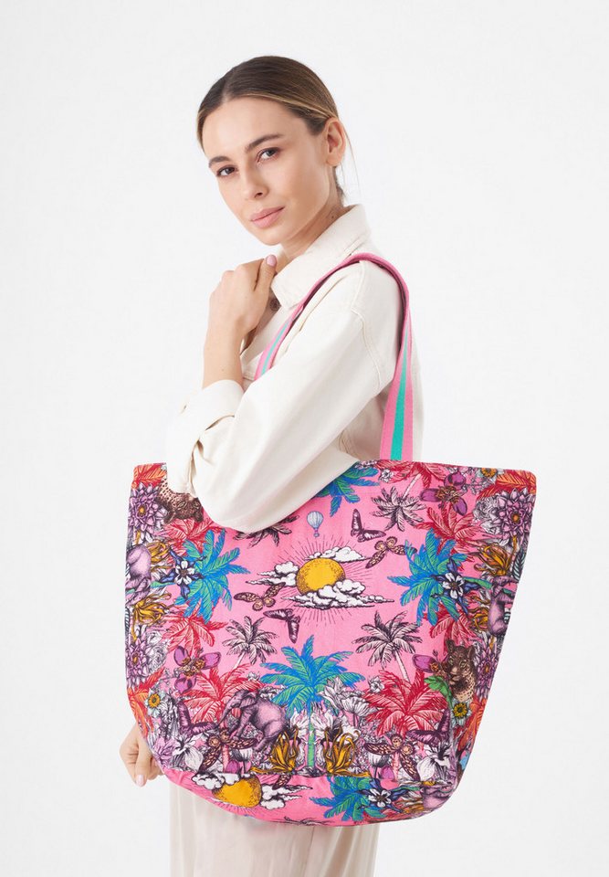 Codello Shopper, mit Dschungel-Muster von Codello