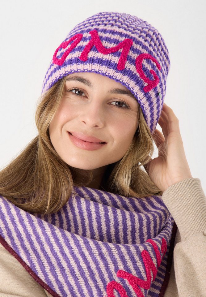 Codello Strickmütze (1-St) mit markantem Streifenmuster von Codello