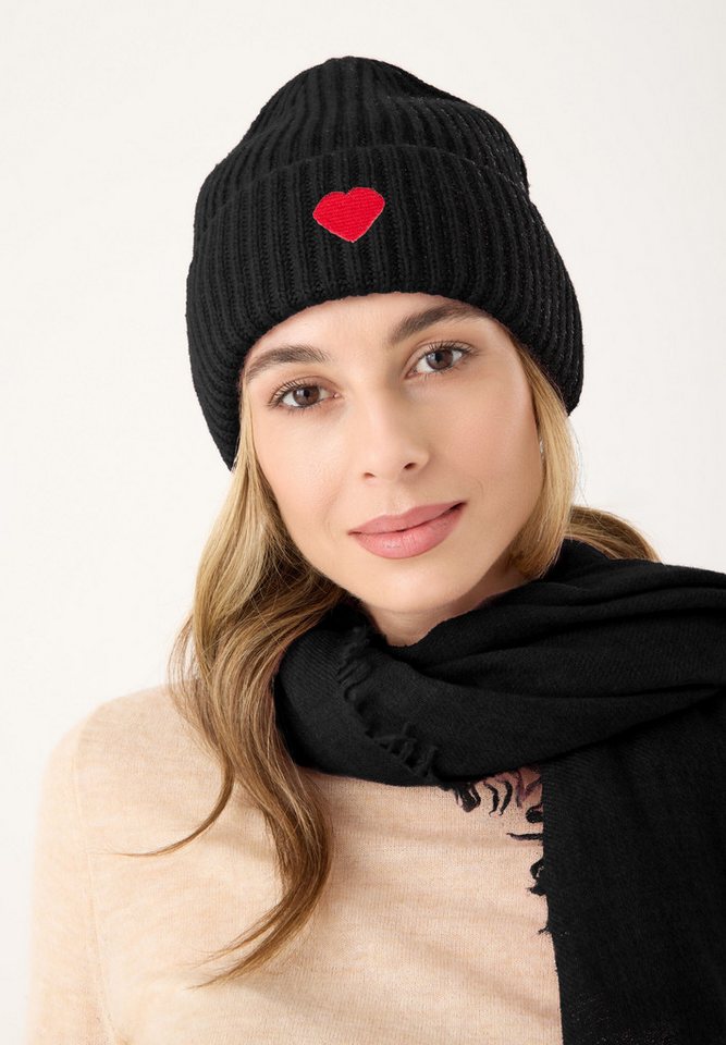 Codello Strickmütze (1-St) aus edlem Wolle-Kaschmir-Mix von Codello