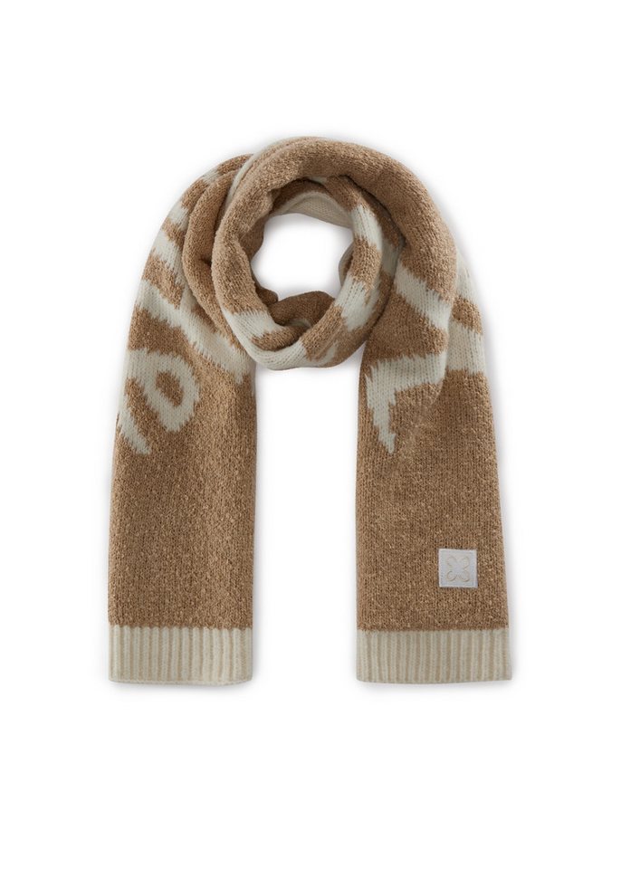 Codello Strickschal Codello Damen Schal mit Your Attitude Schriftzug, Your Attitude Schriftzug von Codello