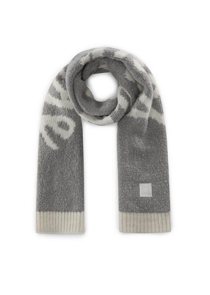 Codello Strickschal Codello Damen Schal mit Your Attitude Schriftzug, Your Attitude Schriftzug von Codello