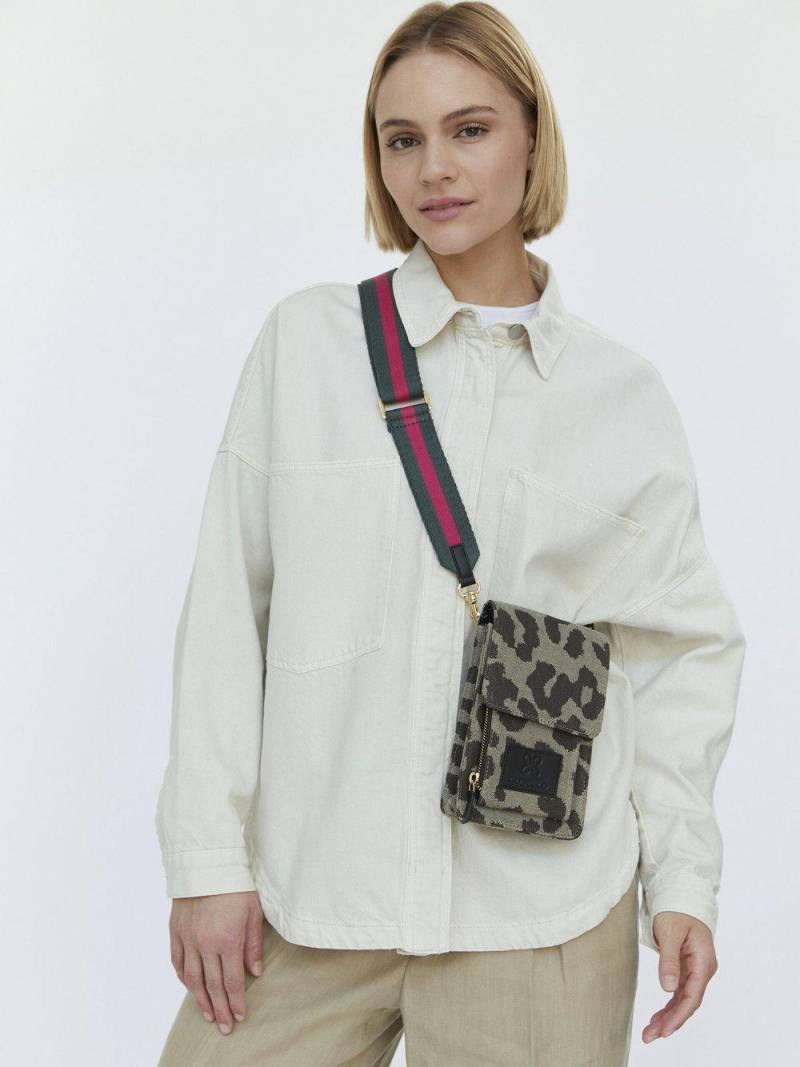 Codello Taschen Damen Baumwolle bedruckt, braun von Codello
