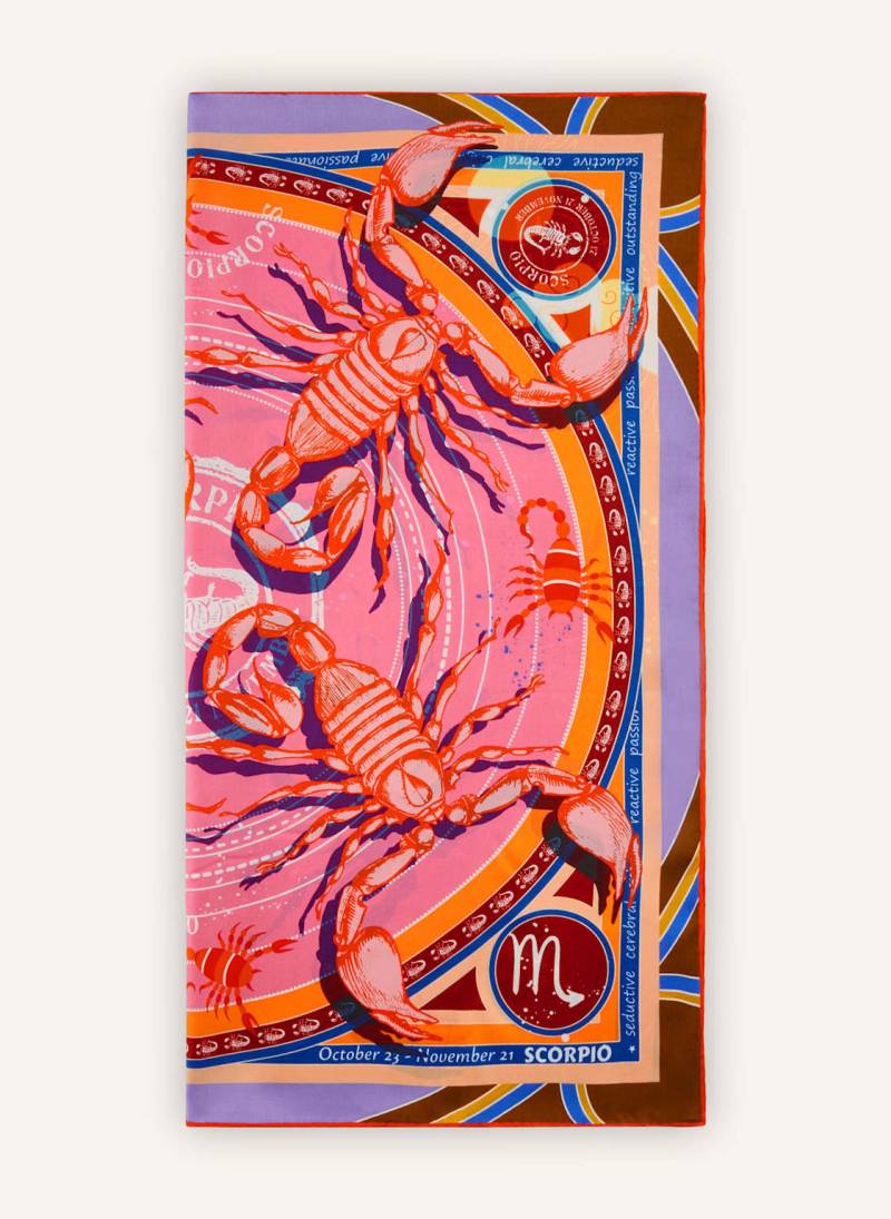 Codello Tuch Sternzeichen Skorpion rosa von Codello