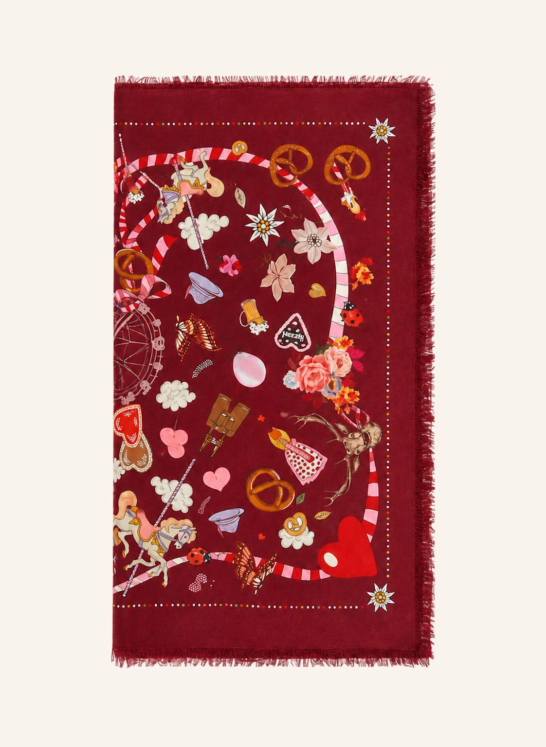 Codello Tuch rot von Codello