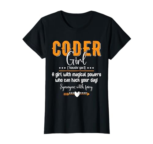 Coder Girl, Entwicklerin, Programmierfreak T-Shirt Coder Girl, Entwicklerin, Programmierfreak T-Shirt von Coder Girl Coding Lover Funny Saying
