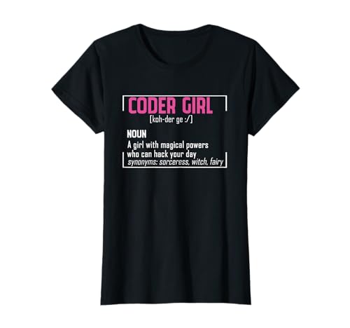 Coder Girl Definition | Programmier-Codierung | IT-Software T-Shirt Coder Girl Definition | Programmier-Codierung | IT-Software T-Shirt von Coder Girl Definition Programmer Coding IT Gift
