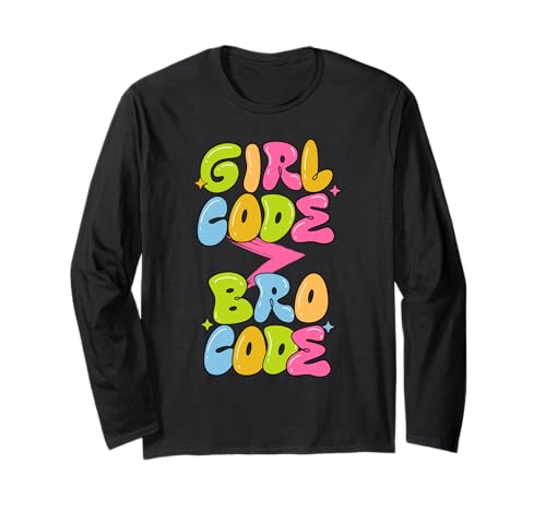 Mädchen, das größer ist, dann brocode lustiges Tech -Zitat Langarmshirt Mädchen, das größer ist, dann brocode lustiges Tech -Zitat Langarmshirt von Coder Humor für Entwickler