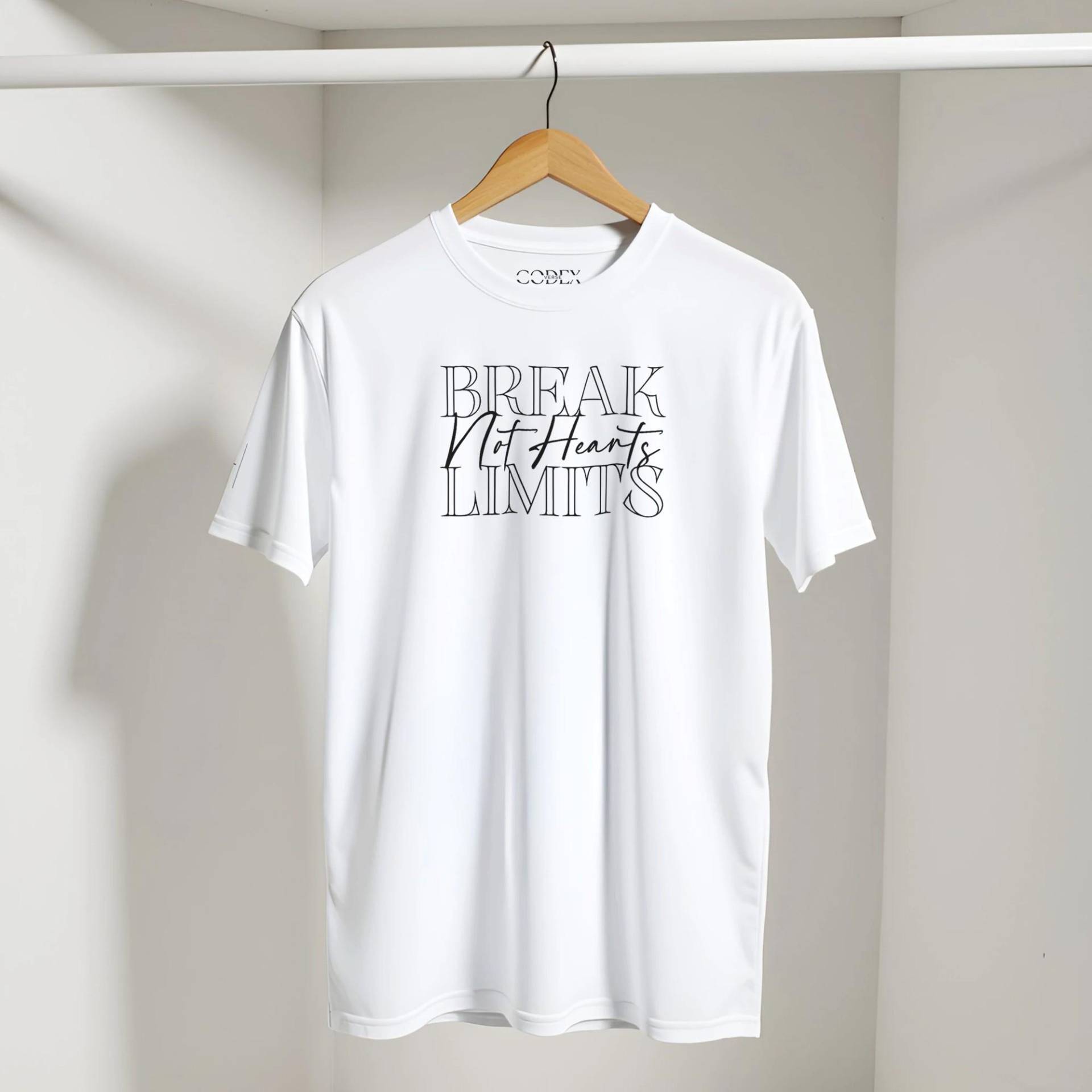 Break Limits Not Hearts Frontp B von CodexVerse