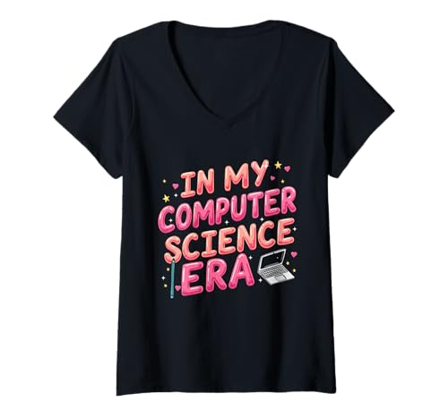 Damen Softwareingenieur aus der Zeit der Informatik, Entwickler, Programmierer T-Shirt mit V-Ausschnitt Damen Softwareingenieur aus der Zeit der Informatik, Entwickler, Programmierer T-Shirt mit V-Ausschnitt von -Coding - Coder Definition-J