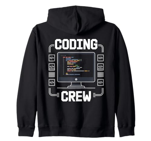 Coding Crew Pun Programmierer Binary Coding Geeks für Männer Kapuzenjacke Coding Crew Pun Programmierer Binary Coding Geeks für Männer Kapuzenjacke von Coding Coder Programming Geeks Computer Geek