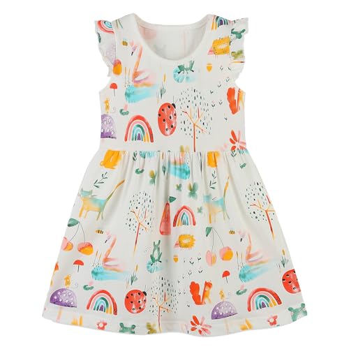 Codkkre Mädchen Kleider Ostern Geschenke Kleid Prinzessin Sommer Party Festlich Kleid 104 von Codkkre