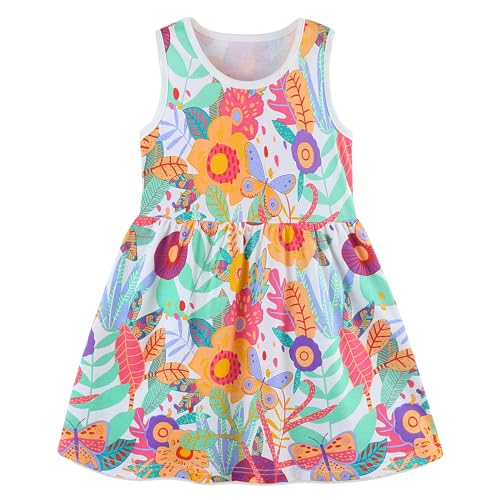 Codkkre Mädchen Kleider Ostern Geschenke Kleid Prinzessin Sommer Party Festlich Kleid 122 von Codkkre