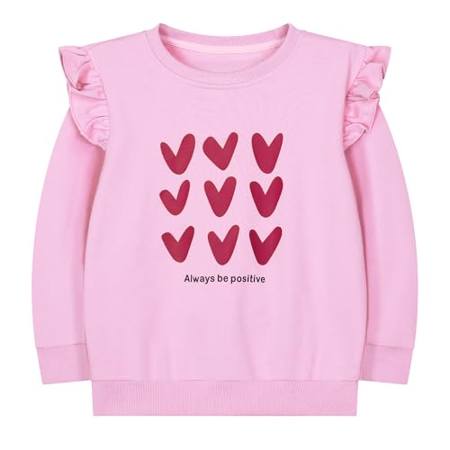 Codkkre Sweatshirt Mädchen Pullover für Kinder Süß Cartoon Sweater Mädchen Langarmshirts aus Baumwolle Alter 2-10 Jahre, 128, Stil 16 von Codkkre