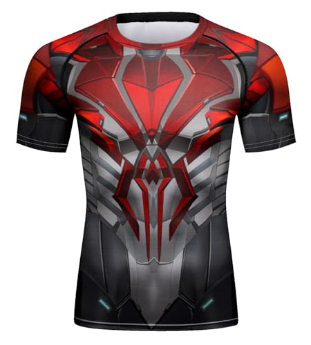 Cody Lundin Kurzärmeliges Herren-Shirt, 3D-Druck, Kompressions-Sport-T-Shirt, fantastisches Sport-Sweatshirt, Stil 15, XXL, XXL Cody Lundin Kurzärmeliges Herren-Shirt, 3D-Druck, Kompressions-Sport-T-Shirt, fantastisches Sport-Sweatshirt, Stil 15, XXL, XXL von Cody Lundin