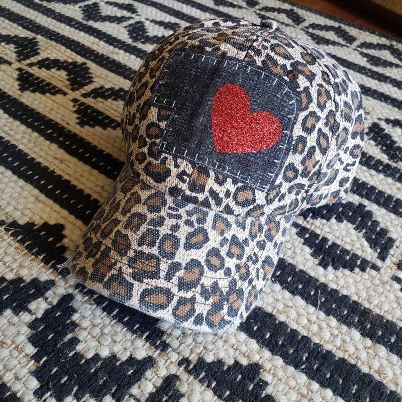 Leopard Nebraska Zustand Entwurf Baseballhut, Benutzerdefinierte Hut von CodyandKait
