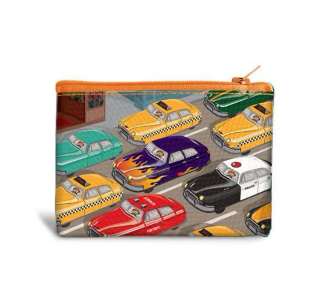 Retro Car - Recycled Id Geldbörse, Spaß Leichte Portemonnaie Reise Stil Mehrzweck, Vintage Rennauto Retro Car - Recycled Id Geldbörse, Spaß Leichte Portemonnaie Reise Stil Mehrzweck, Vintage Rennauto von CoelacanthGifts