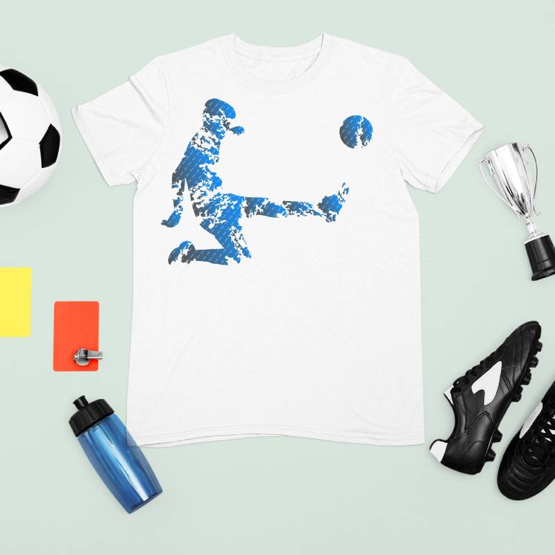 Bügelbild Fussballer, Design Nr. 5 von CoelnerLiebe