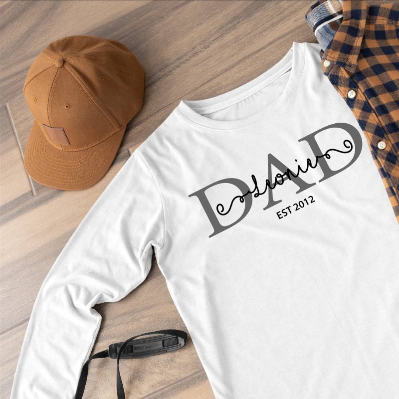 Bügelbild Papa, Dad, Vater, Statementshirt, Individualisierbar Bügelbild Papa, Dad, Vater, Statementshirt, Individualisierbar von CoelnerLiebe