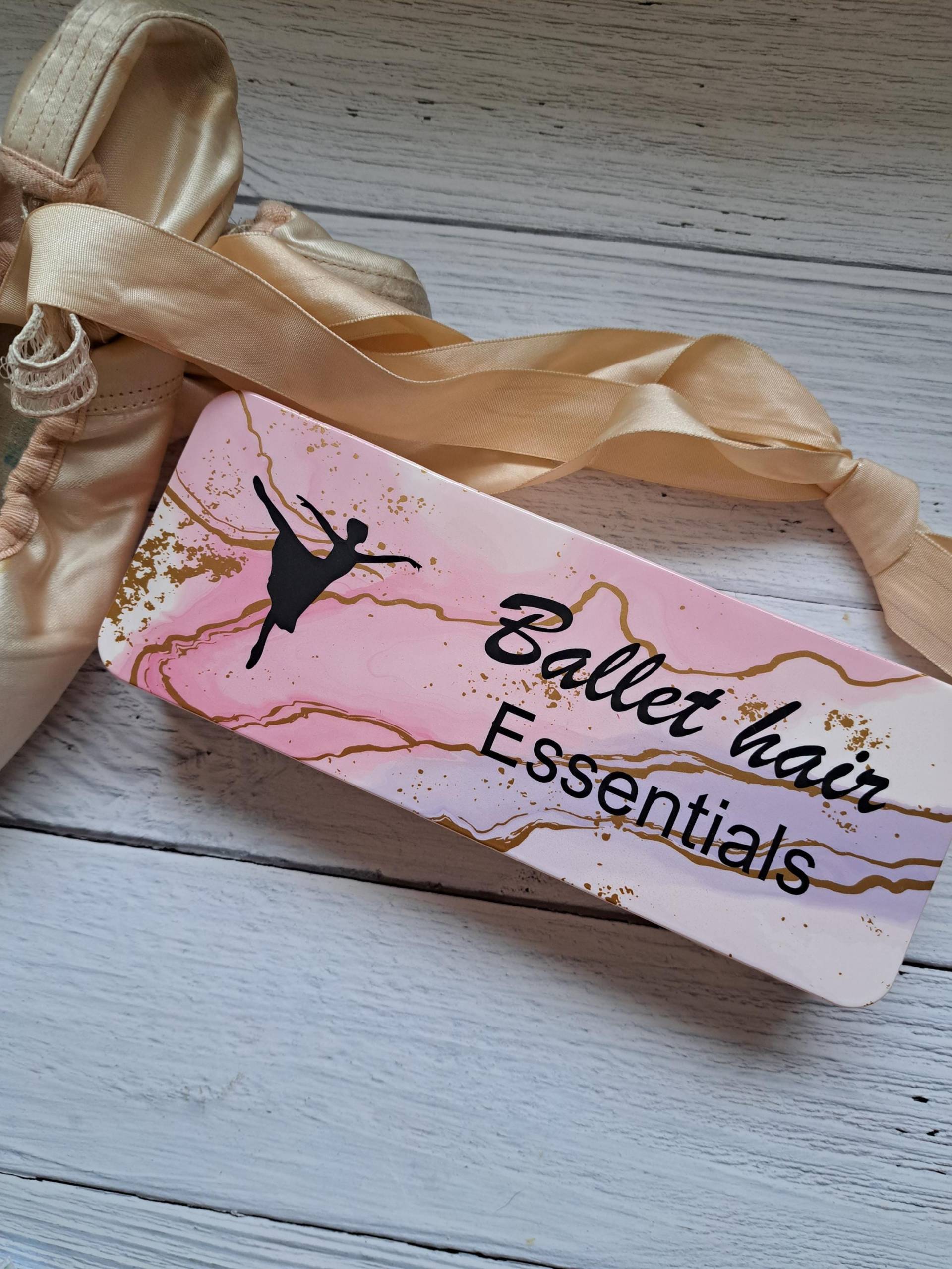 Haarspangendose, Haarspangenaufbewahrung, Ballett, Haarnadeln von CoeurCreatifShop