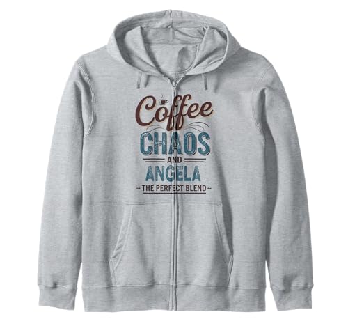 Angela Personalized Cute Coffee Girls Angela Name Kapuzenjacke Angela Personalized Cute Coffee Girls Angela Name Kapuzenjacke von Coffee Gift For Women Gift For Angela
